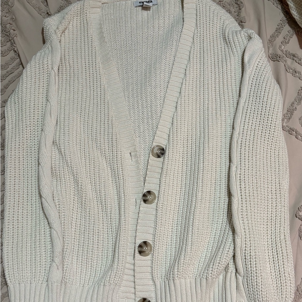 RSQ Cream Knit Sweater